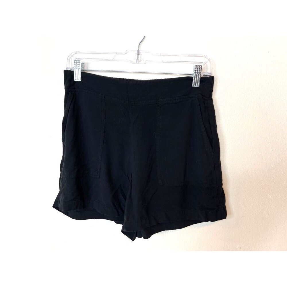 Wildfox Black Paperbag Shorts Pockets Rayon Small S Spring Summer
